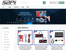 Tablet Screenshot of 52pi.com